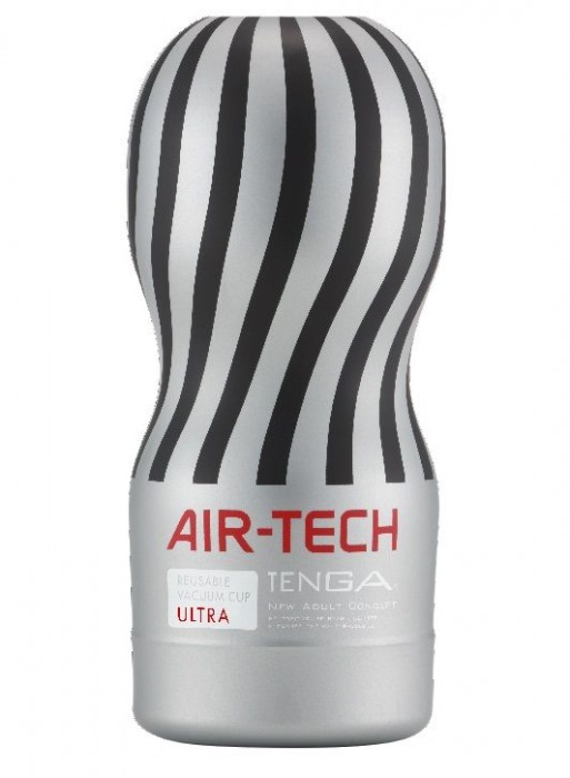 Серый мастурбатор Reusable Vacuum CUP ULTRA - Tenga - в Улан-Удэ купить с доставкой