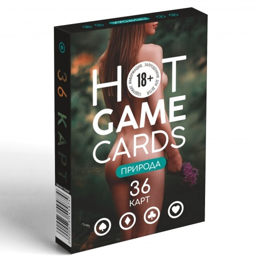 Игральные карты Hot Game Cards «Природа» - Сима-Ленд - купить с доставкой в Улан-Удэ
