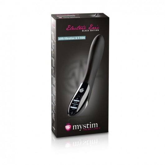 Черный вибратор с миостимуляцией Mystim Electric Eric Black Edition - 27 см. - MyStim - купить с доставкой в Улан-Удэ