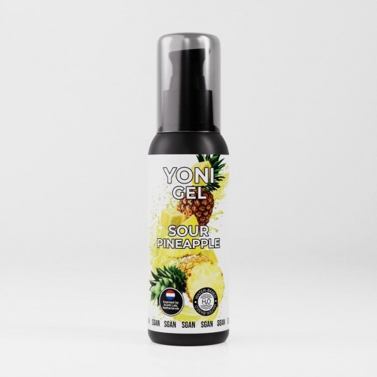 Лубрикант для орального секса SGAN со вкусом кислого ананаса - 100 мл. - SGAN - купить с доставкой в Улан-Удэ