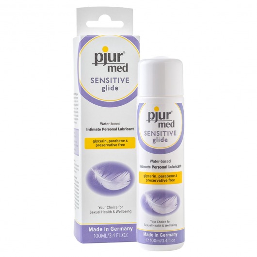 Лубрикант для чувствительной кожи pjur MED Sensitive glide - 100 мл. - Pjur - купить с доставкой в Улан-Удэ