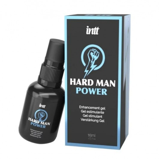 Стимулирующий гель для мужчин Hard Man Power - 15 мл. - INTT - купить с доставкой в Улан-Удэ