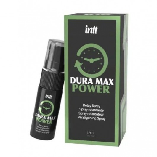 Пролонгирующий спрей Dura Max - 12 мл. - INTT - купить с доставкой в Улан-Удэ