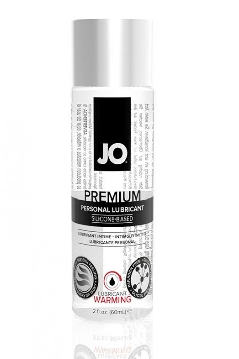Возбуждающий лубрикант на силиконовой основе JO Personal Premium Lubricant  Warming - 60 мл. - System JO - купить с доставкой в Улан-Удэ
