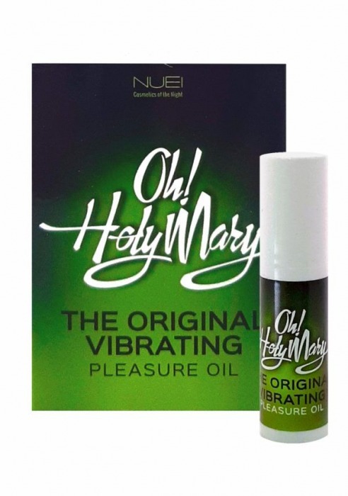 Масло унисекс с эффектом вибрации Oh! Holy Mary - 6 мл. - Nuei cosmetics - купить с доставкой в Улан-Удэ