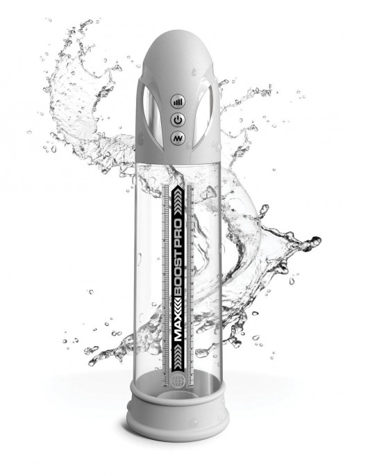 Белая вакуумная автоматическая помпа Max Boost Pro Flow - Pipedream - в Улан-Удэ купить с доставкой