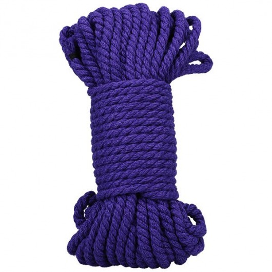 Фиолетовая верёвка для связывания и фиксации Bind Tie - 15,24 м. - Doc Johnson - купить с доставкой в Улан-Удэ