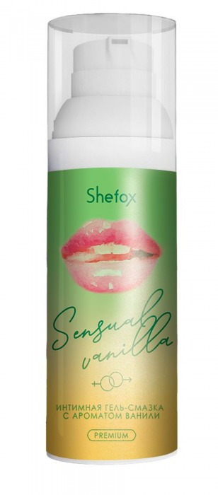 Интимная гель-смазка Shefox Premium «Чувственная ваниль» - 50 мл. - Shefox - купить с доставкой в Улан-Удэ