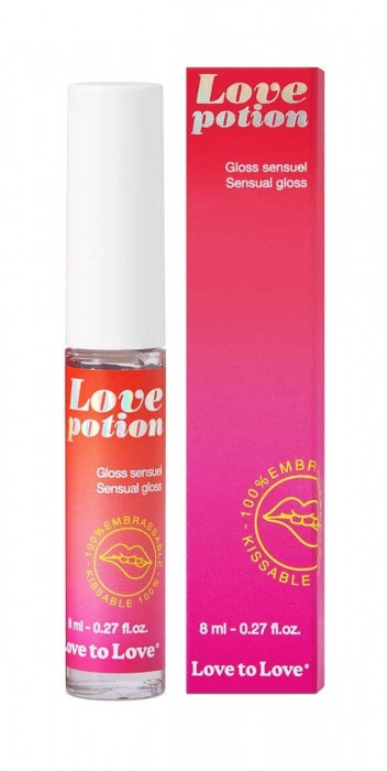 Возбуждающий блеск для губ Love Potion - 8 мл. - Love to Love - купить с доставкой в Улан-Удэ