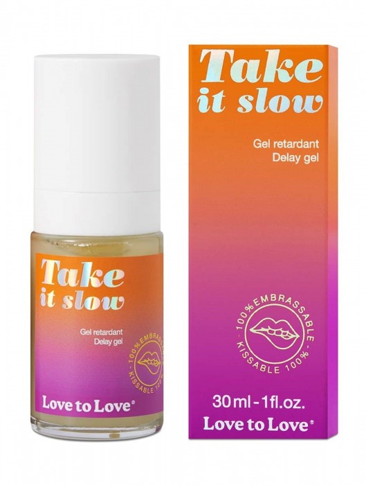 Пролонгирующий гель для мужчин Take It Slow - 30 мл. - Love to Love - купить с доставкой в Улан-Удэ