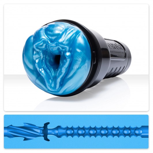 Мастурбатор-вагина Fleshlight Freaks Alien Blue Metallic - Fleshlight - в Улан-Удэ купить с доставкой