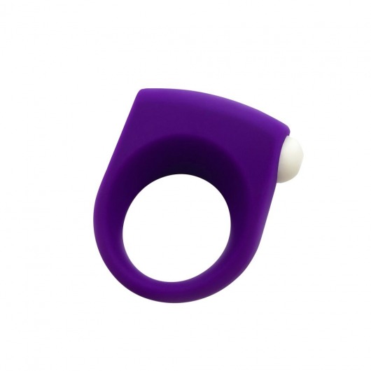 Фиолетовое эрекционное кольцо Puggle Vibrating Ring with Bullet - Adrien Lastic - в Улан-Удэ купить с доставкой