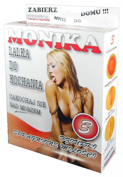 Надувная секс-кукла Monika - Boys of Toys - в Улан-Удэ купить с доставкой