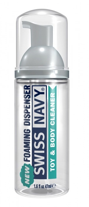 Очищающая пенка для игрушек и тела Toy   Body Cleaner Foamer - 47 мл. - Swiss navy - купить с доставкой в Улан-Удэ