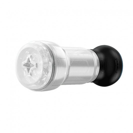 Набор PowerBlow   Feel Pocket Stroker Crystal: мастурбатор и интерактивная насадка - Kiiroo - в Улан-Удэ купить с доставкой