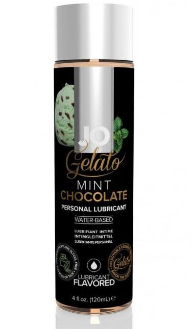 Лубрикант с ароматом мятного шоколада JO GELATO MINT CHOCOLATE - 120 мл. - System JO - купить с доставкой в Улан-Удэ