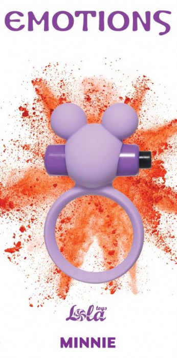 Сиреневое эрекционное виброколечко Emotions Minnie - Lola Games - в Улан-Удэ купить с доставкой