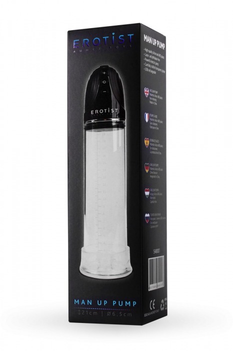 Автоматическая вакуумная помпа Man up pump - Erotist Adult Toys - в Улан-Удэ купить с доставкой