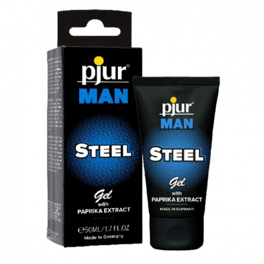 Эрекционный гель для пениса pjur MAN Steel Gel - 50 мл. - Pjur - купить с доставкой в Улан-Удэ