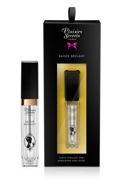 Стимулирующий блеск для губ Baiser Brulant Gloss Plaisirs Secrets - 7 мл. - Plaisir Secret - купить с доставкой в Улан-Удэ