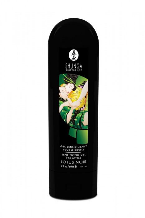 Интимный гель для пар, усиливающий наслаждение, Lotus Noir - 60 мл. - Shunga - купить с доставкой в Улан-Удэ