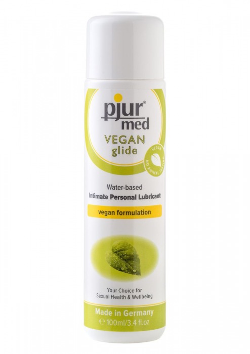 Натуральный лубрикант pjur MED Vegan Gilde - 100 мл. - Pjur - купить с доставкой в Улан-Удэ