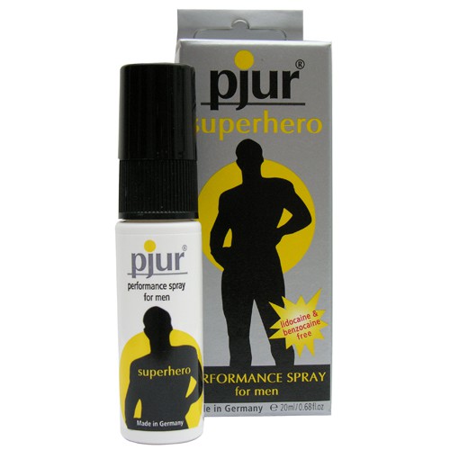 Пролонгирующий мужской спрей pjur SUPERHERO spray - 20 мл. - Pjur - купить с доставкой в Улан-Удэ