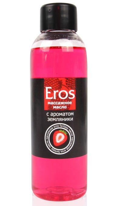 Массажное масло Eros fantasy с ароматом земляники - 75 мл. - Биоритм - купить с доставкой в Улан-Удэ