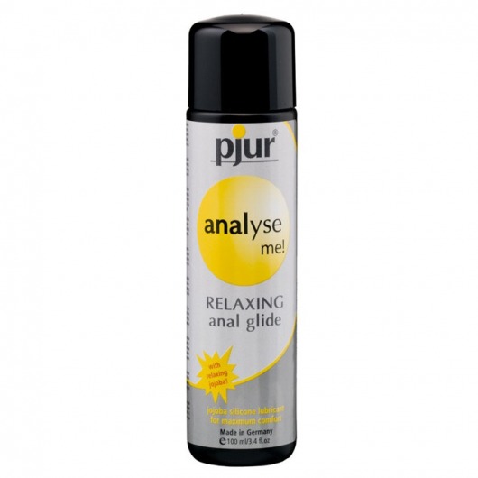 Анальный лубрикант pjur ANALYSE ME glide - 100 мл. - Pjur - купить с доставкой в Улан-Удэ