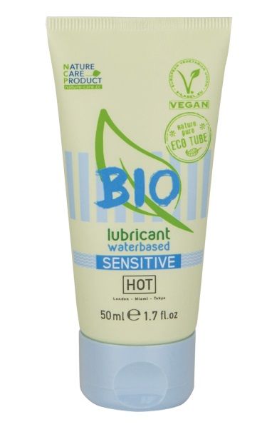 Органический лубрикант для чувствительной кожи Bio Sensitive - 50 мл. - HOT - купить с доставкой в Улан-Удэ