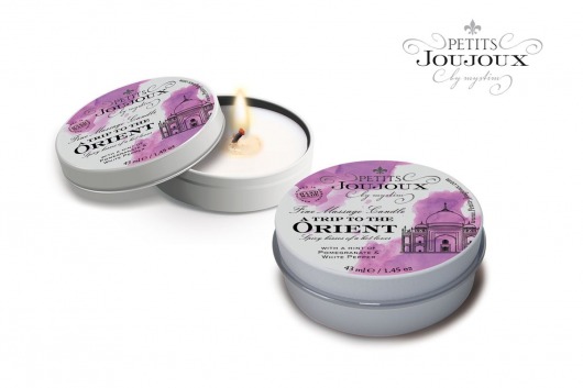 Массажная свеча Petits Joujoux Orient с ароматом граната и белого перца - 33 гр. - MyStim - купить с доставкой в Улан-Удэ