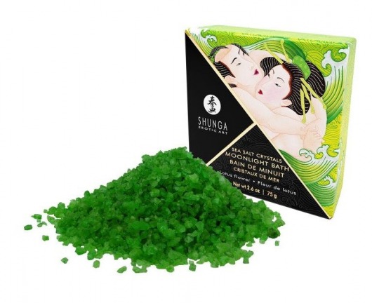 Соль для ванны Bath Salts Lotus Flower с ароматом цветков лотоса - 75 гр. -  - Магазин феромонов в Улан-Удэ