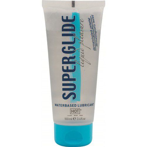 Интимная смазка на водной основе Superglide - 100 мл. - HOT - купить с доставкой в Улан-Удэ