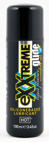 Анальная смазка на силиконовой основе Exxtreme Glide - 100 мл. - HOT - купить с доставкой в Улан-Удэ