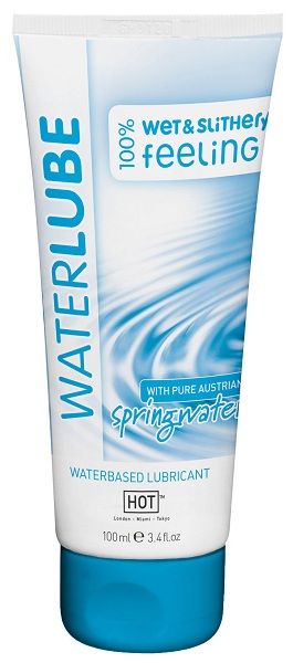 Лубрикант на основе чистой родниковой воды WaterLube - 100 мл. - HOT - купить с доставкой в Улан-Удэ