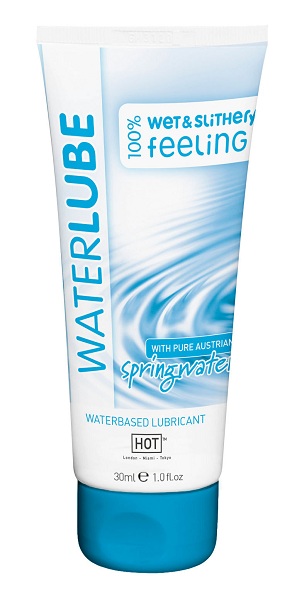 Гель-смазка на основе чистой родниковой воды WaterLube - 30 мл. - HOT - купить с доставкой в Улан-Удэ