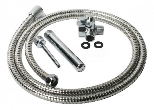 Набор для анального душа Shower Enema System - XR Brands - купить с доставкой в Улан-Удэ