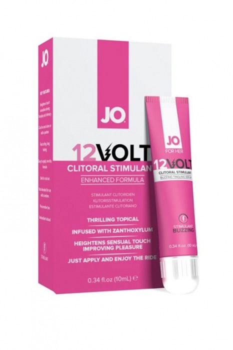 Возбуждающая сыворотка мощного действия JO Volt 12V - 10 мл. - System JO - купить с доставкой в Улан-Удэ