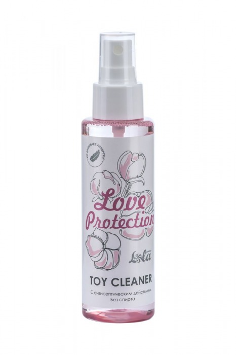 Гигиенический антисептический лосьон Toy cleaner - 110 мл. - Lola Games - купить с доставкой в Улан-Удэ