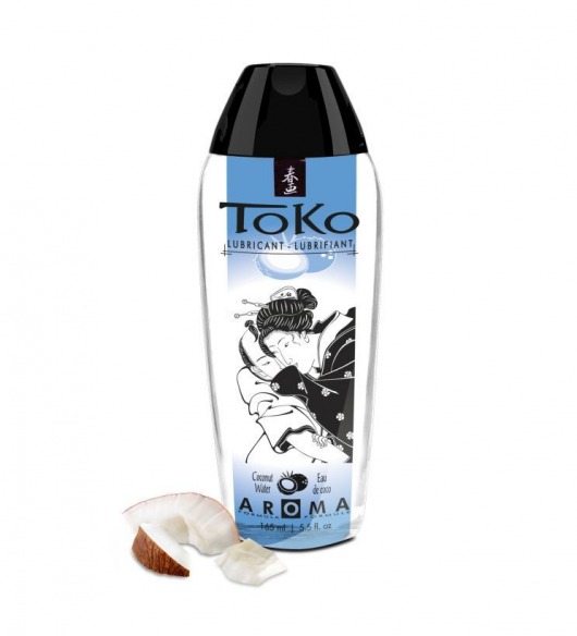 Интимный гель TOKO Cononut Water с ароматом кокоса - 165 мл. - Shunga - купить с доставкой в Улан-Удэ
